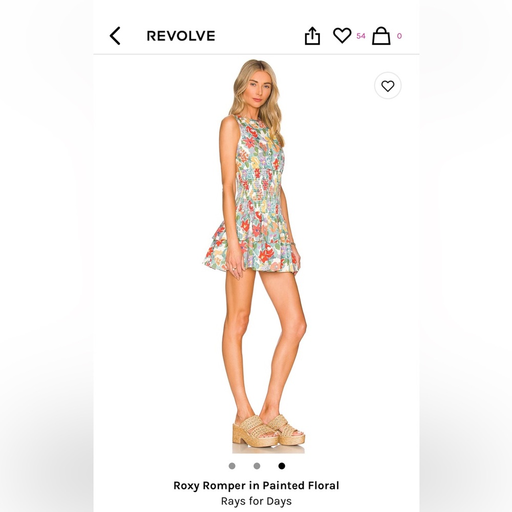 NWOT RAYS FOR DAYS - Roxy Romper